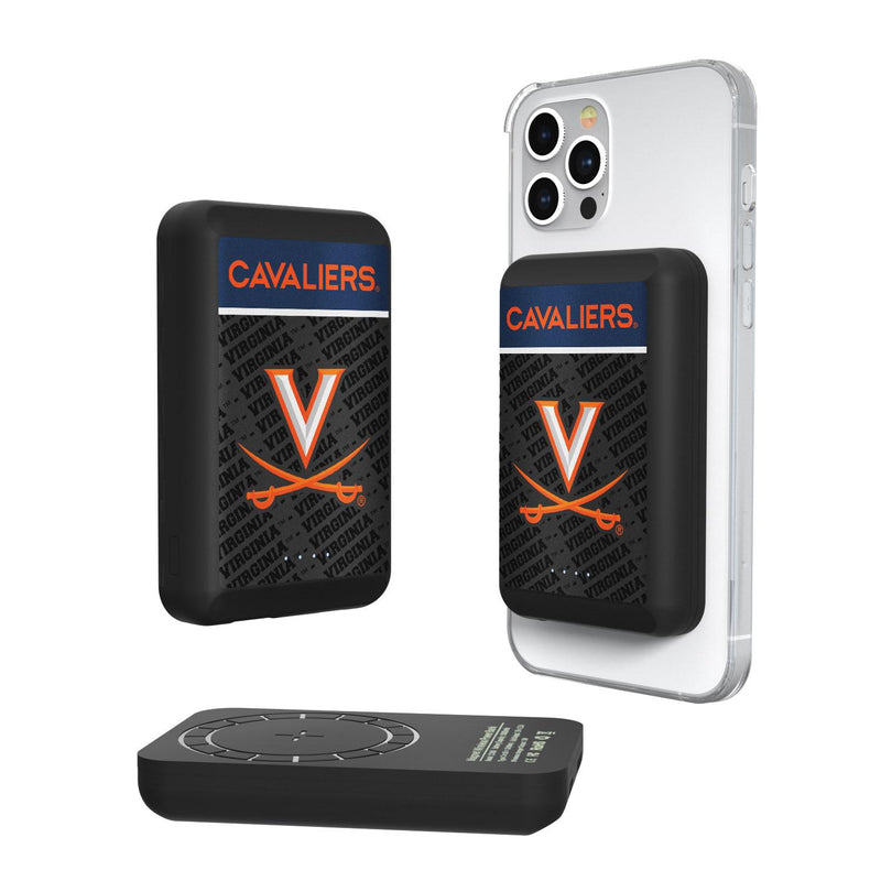 Virginia Cavaliers Endzone Plus Wireless Mag Power Bank