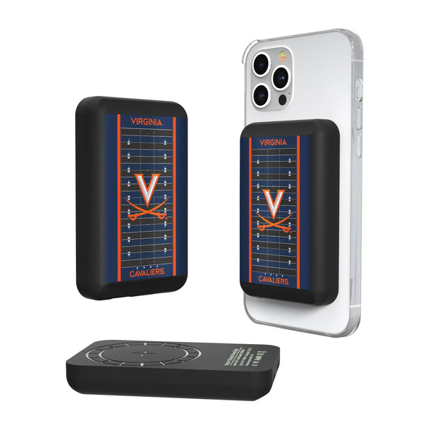 Virginia Cavaliers Field Wireless Mag Power Bank