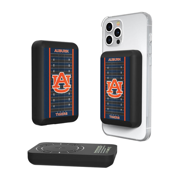 Auburn Tigers Field Wireless Mag Power Bank