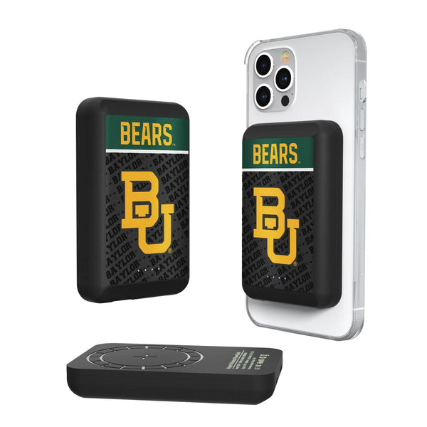 Baylor Bears Endzone Plus Wireless Mag Power Bank