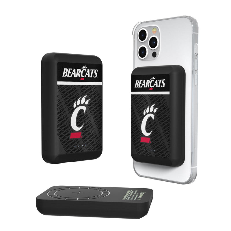Cincinnati Bearcats Endzone Plus Wireless Mag Power Bank