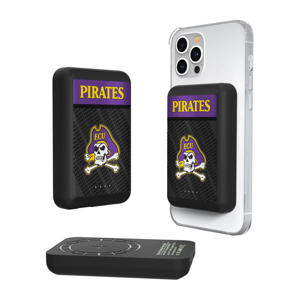 East Carolina Pirates Endzone Plus Wireless Mag Power Bank