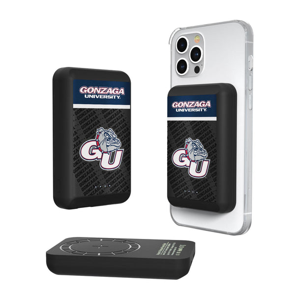 Gonzaga Bulldogs Endzone Plus Wireless Mag Power Bank