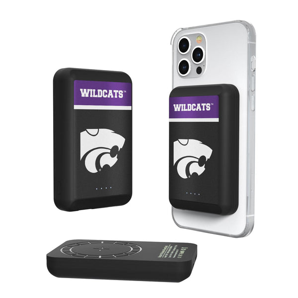 Kansas State Wildcats Endzone Plus Wireless Mag Power Bank