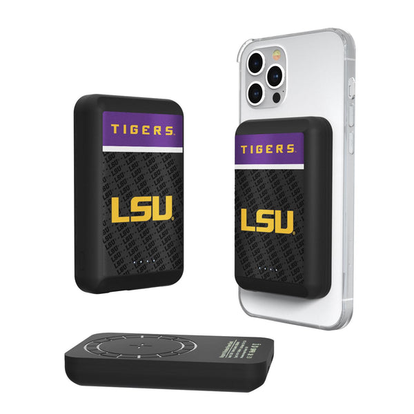Louisiana State University Tigers Endzone Plus Wireless Mag Power Bank