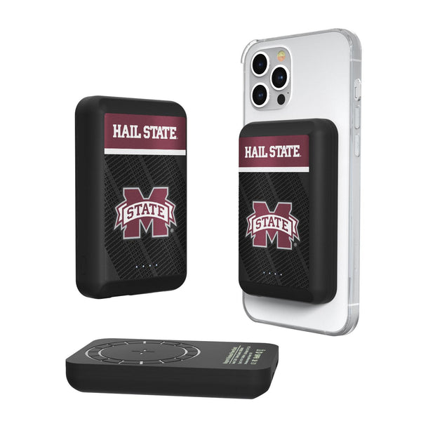 Mississippi State Bulldogs Endzone Plus Wireless Mag Power Bank