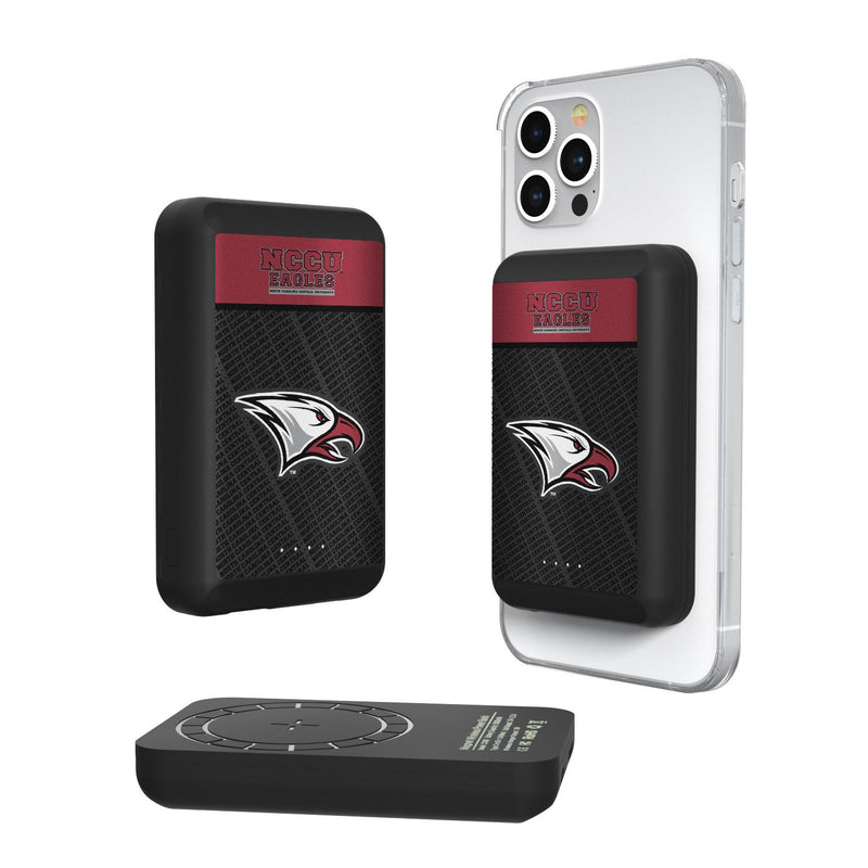 North Carolina Central Eagles Endzone Plus Wireless Mag Power Bank