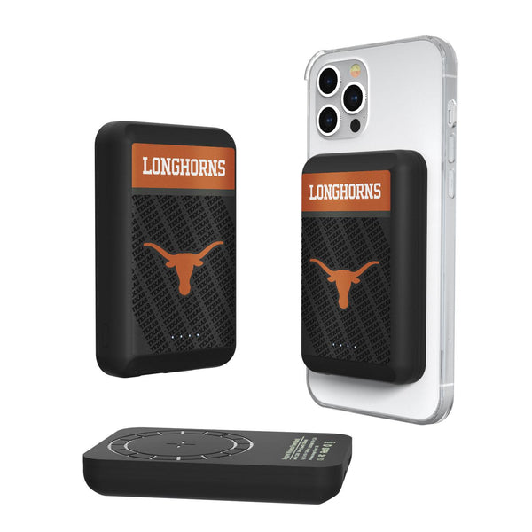 Texas Longhorns Endzone Plus Wireless Mag Power Bank