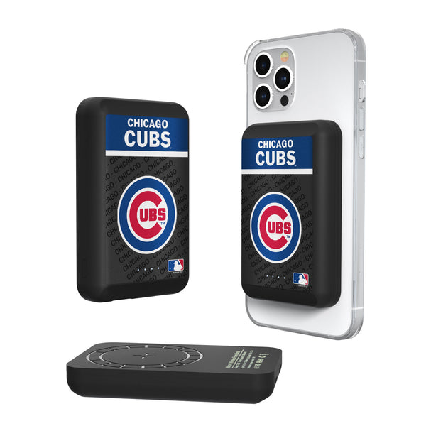 Chicago Cubs Endzone Plus 5000mAh Magnetic Wireless Charger