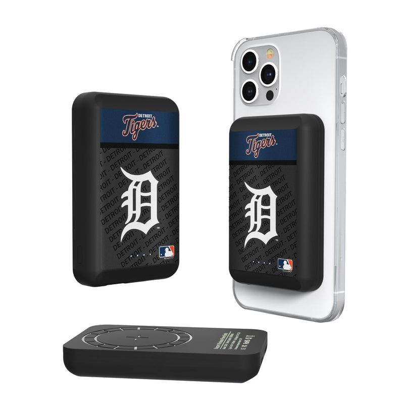 Detroit Tigers Endzone Plus 5000mAh Magnetic Wireless Charger
