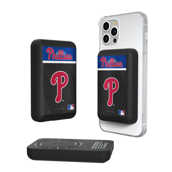 Philadelphia Phillies Endzone Plus 5000mAh Magnetic Wireless Charger