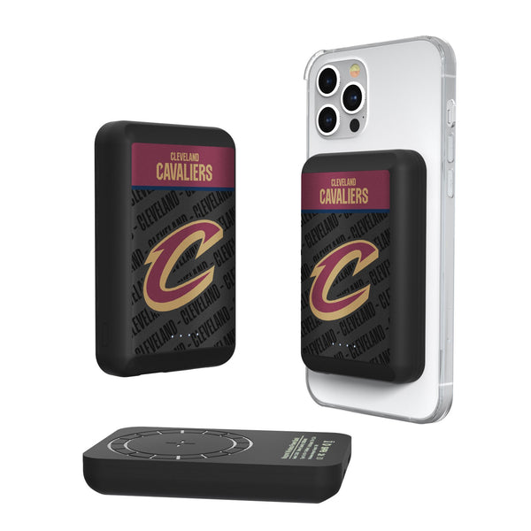Cleveland Cavaliers Endzone Plus Wireless Mag Power Bank