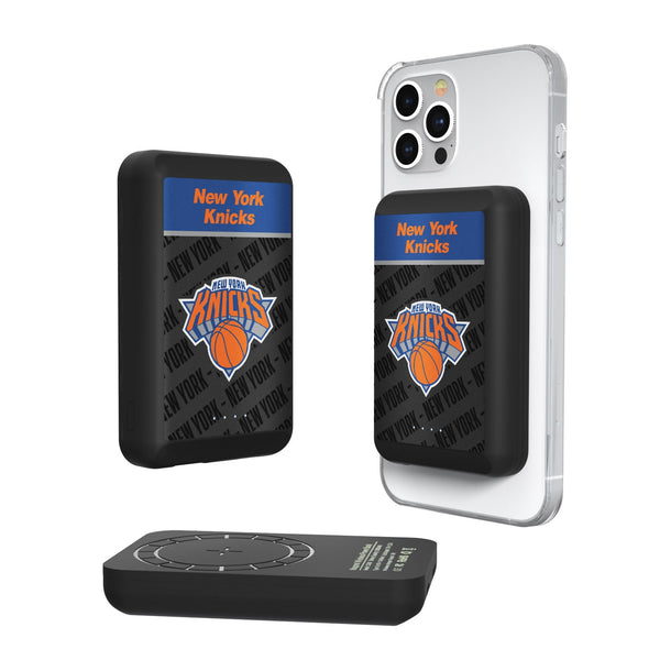 New York Knicks Endzone Plus Wireless Mag Power Bank
