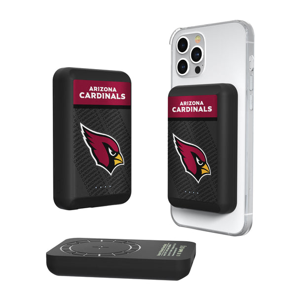Arizona Cardinals Endzone Plus 5000mAh Magnetic Wireless Charger