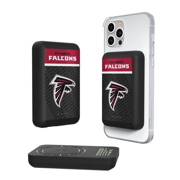 Atlanta Falcons Endzone Plus 5000mAh Magnetic Wireless Charger