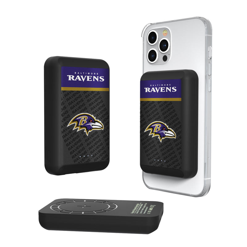 Baltimore Ravens Endzone Plus 5000mAh Magnetic Wireless Charger