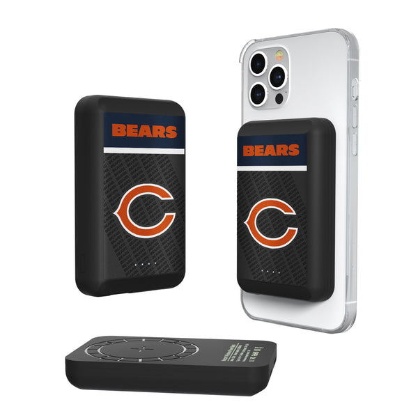 Chicago Bears Endzone Plus 5000mAh Magnetic Wireless Charger