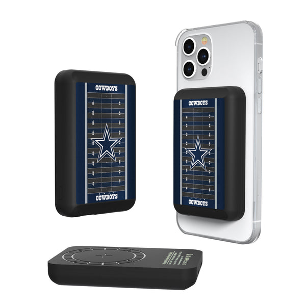 Dallas Cowboys Football Field 5000mAh Magnetic Wireless Charger