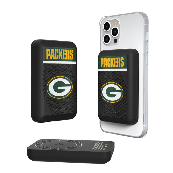 Green Bay Packers Endzone Plus 5000mAh Magnetic Wireless Charger
