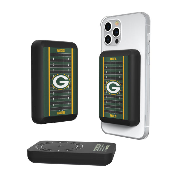Green Bay Packers Football Field 5000mAh Magnetic Wireless Charger