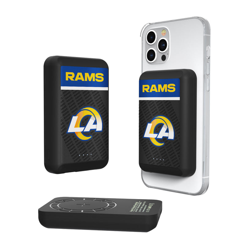 Los Angeles Rams Endzone Plus 5000mAh Magnetic Wireless Charger
