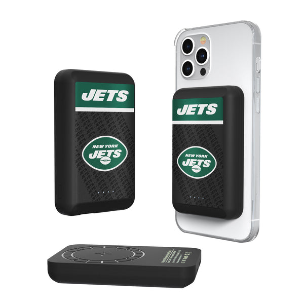 New York Jets Endzone Plus 5000mAh Magnetic Wireless Charger
