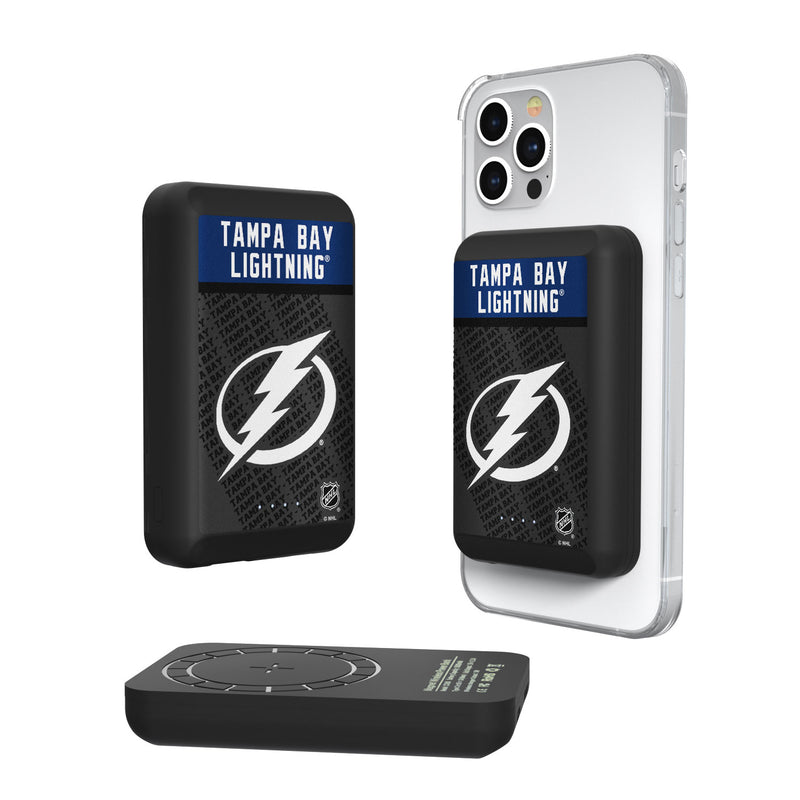 Tampa Bay Lightning Endzone Plus 5000mAh Magnetic Wireless Charger