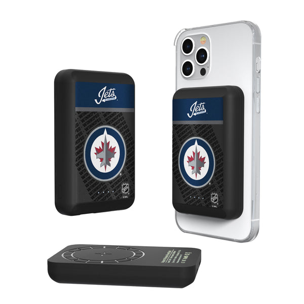Winnipeg Jets Endzone Plus 5000mAh Magnetic Wireless Charger