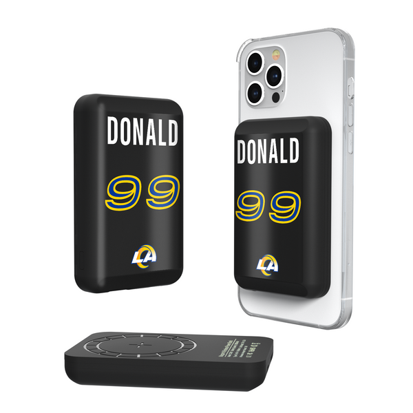 Aaron Donald Los Angeles Rams 99 Ready Wireless Mag Power Bank