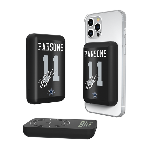 Micah Parsons Dallas Cowboys 11 Ready Wireless Mag Power Bank