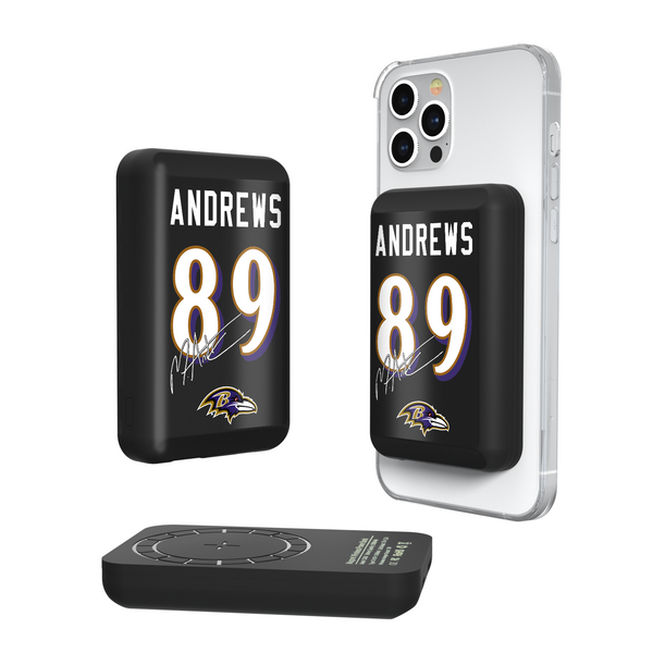 Mark Andrews Baltimore Ravens 89 Ready Wireless Mag Power Bank