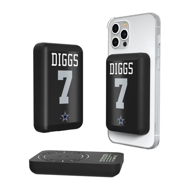 Trevon Diggs Dallas Cowboys 7 Ready Wireless Mag Power Bank
