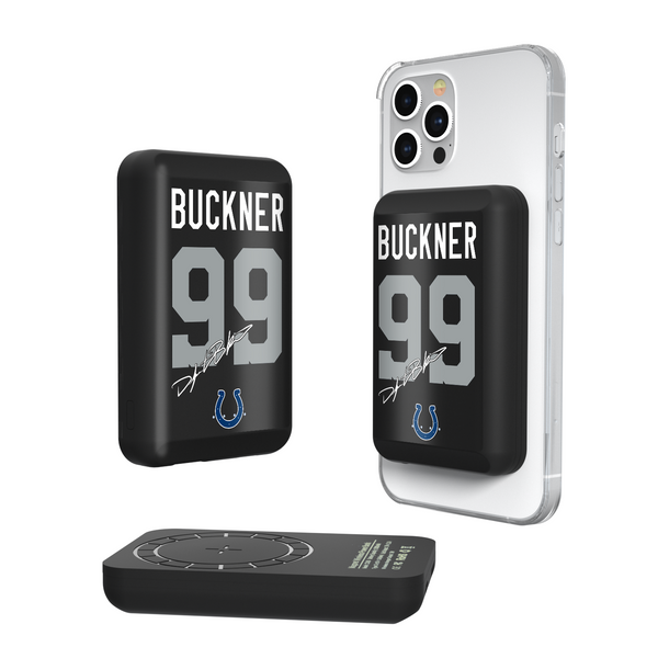 DeForest Buckner Indianapolis Colts 99 Ready Wireless Mag Power Bank