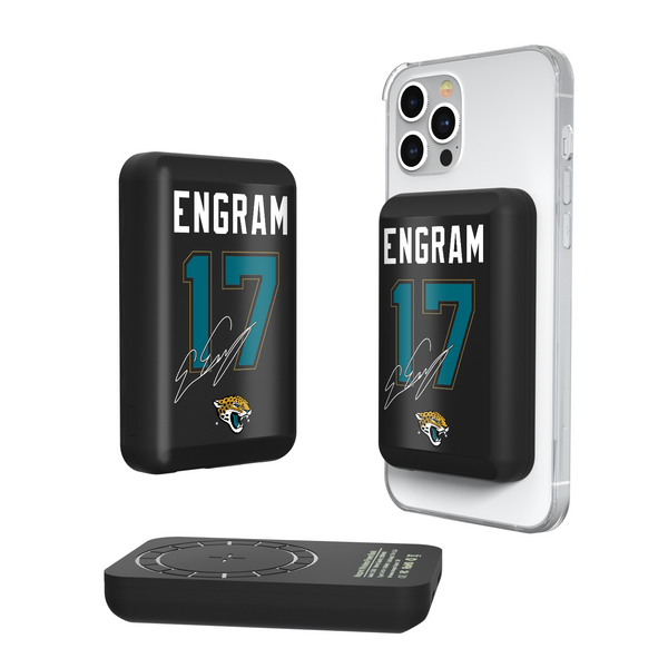 Evan Engram Jacksonville Jaguars 17 Ready Wireless Mag Power Bank