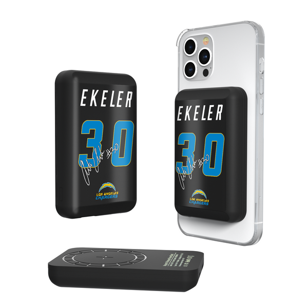 Austin Ekeler Los Angeles Chargers 30 Ready Wireless Mag Power Bank