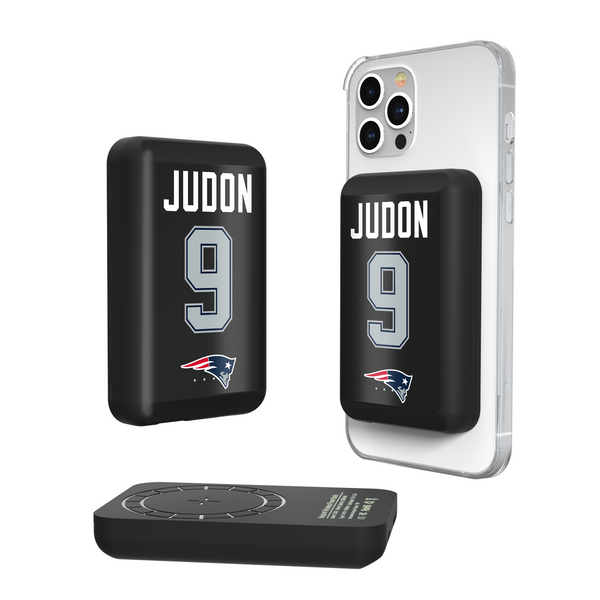 Matthew Judon New England Patriots 9 Ready Wireless Mag Power Bank