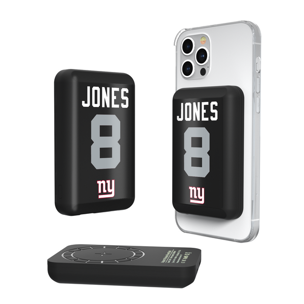 Daniel Jones New York Giants 8 Ready Wireless Mag Power Bank