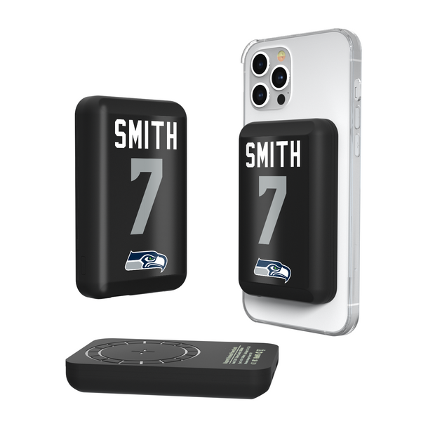 Geno Smith Seattle Seahawks 7 Ready Wireless Mag Power Bank