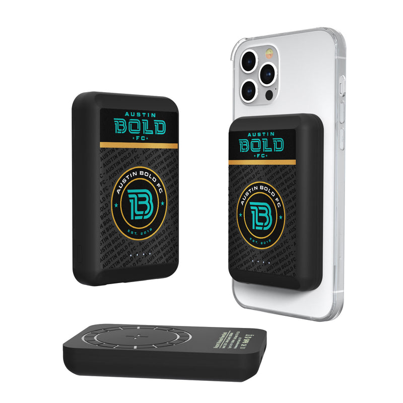 Austin Bold FC  Endzone Plus 5000mAh Magnetic Wireless Charger