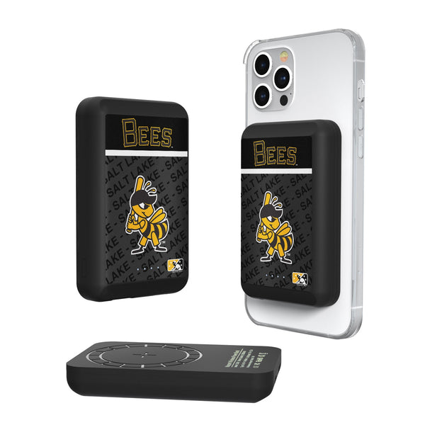 Salt Lake Bees Endzone Plus Wireless Mag Power Bank