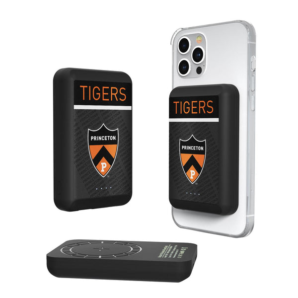 Princeton Tigers Endzone Plus Wireless Mag Power Bank