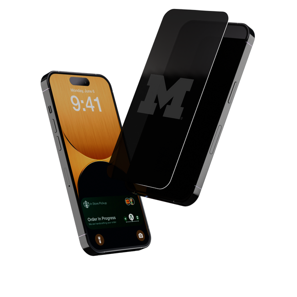Michigan Wolverines Standard iPhone Privacy Screen Protector
