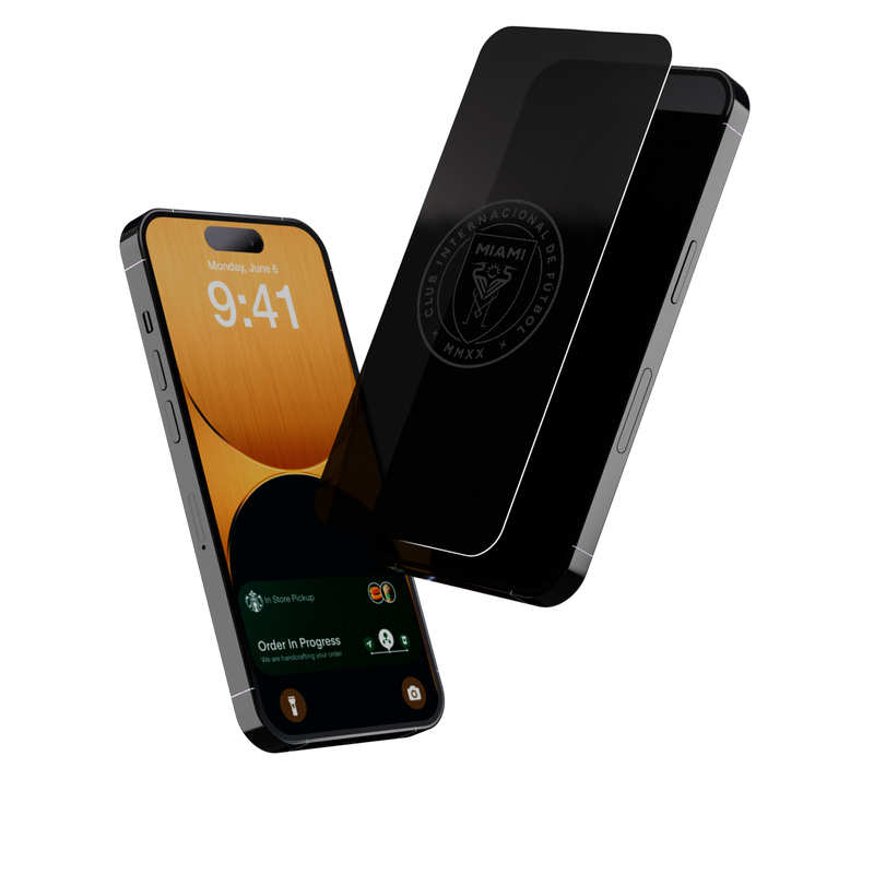Inter Miami FC  Standard iPhone Privacy Screen Protector