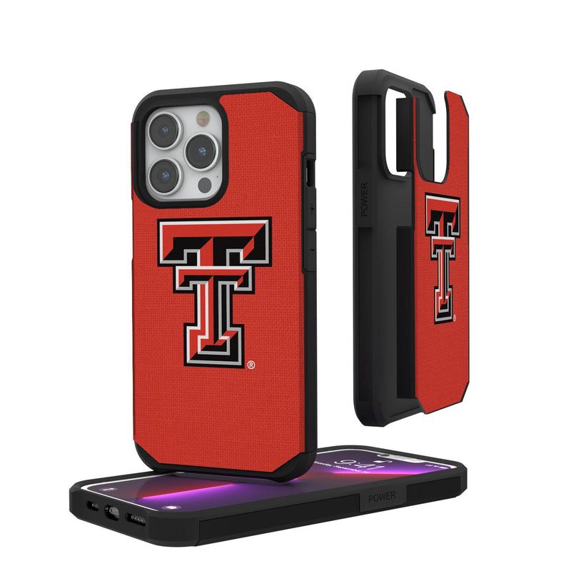 Texas Tech Red Raiders Solid iPhone Rugged Case