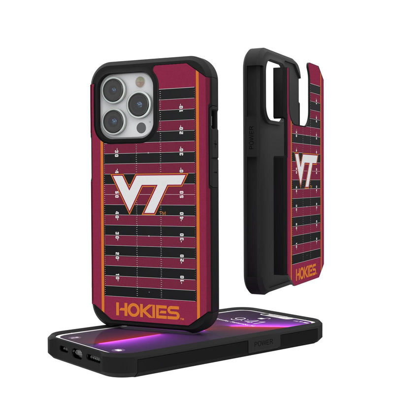 Virginia Tech Hokies Football Field iPhone Rugged Case