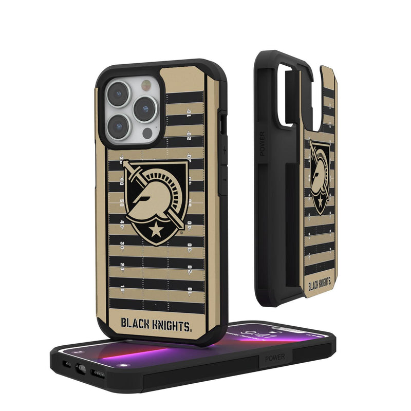 Army Academy Black Knights Football Field iPhone Rugged Case
