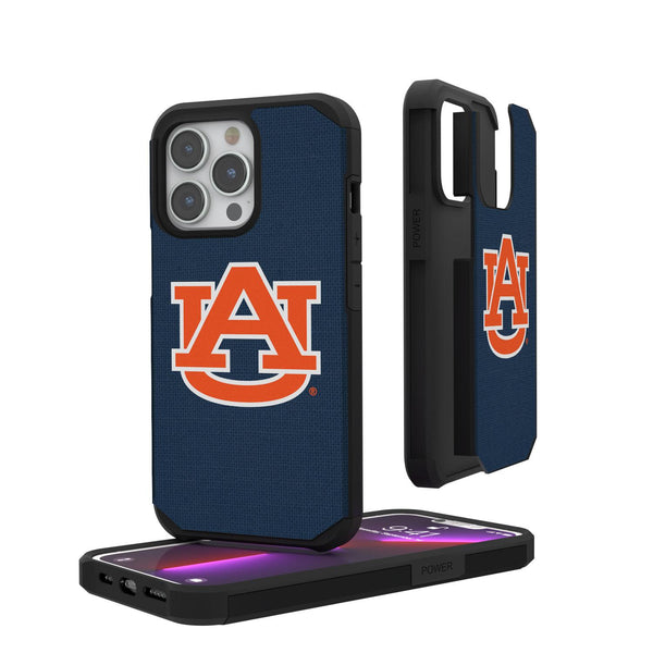 Auburn Tigers Solid iPhone Rugged Case
