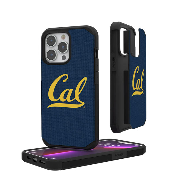 California Golden Bears Solid iPhone Rugged Case