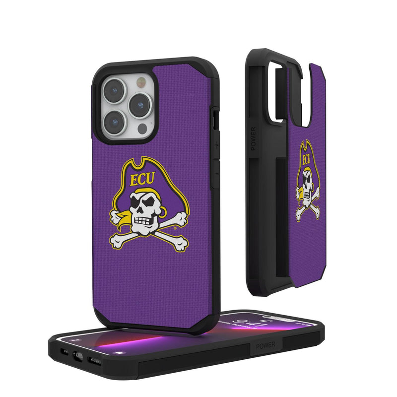East Carolina Pirates Solid iPhone Rugged Case