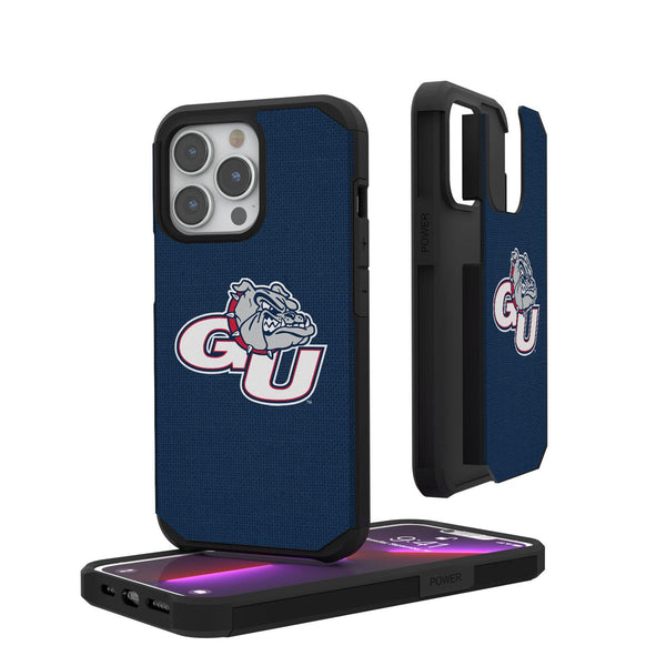 Gonzaga Bulldogs Solid iPhone Rugged Case